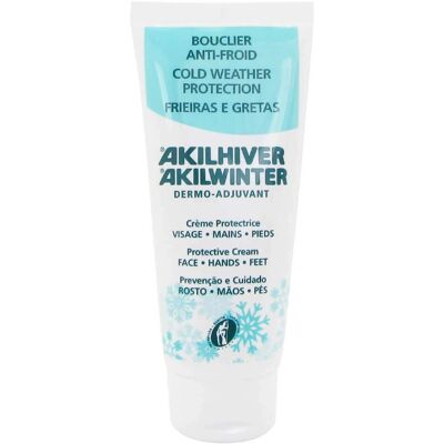 Akileine Akilhiver Creme para chilblains - Creme para chilblains, rachaduras, resistência ao frio Akileine Akilhiver Creme para chilblains - Creme para chilblains, rachaduras, resistência ao frio