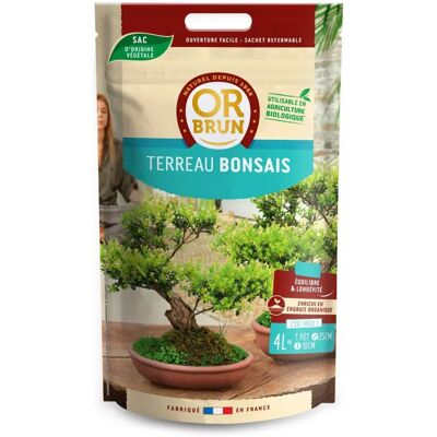 Engrais pour bonsaï BRUN Gold Brown - Fertilisant pour plantes - Publicité Engrais pour bonsaï BRUN Gold Brown - Fertilisant pour plantes - Publicité