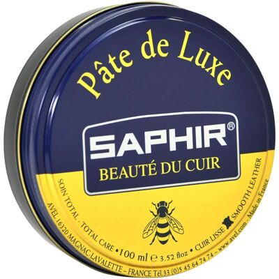 Saphir Pate de Luxe Cire de Chaussures Marron Foncé Saphir Pate de Luxe Cire de Chaussures Marron Foncé