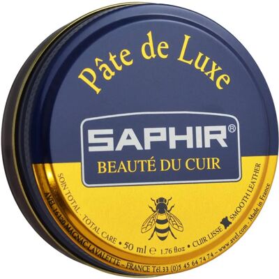 Saphir Beaute du Cuir Pate de Luxe Cirage - Moyen Marron Saphir Beaute du Cuir Pate de Luxe Cirage - Moyen Marron