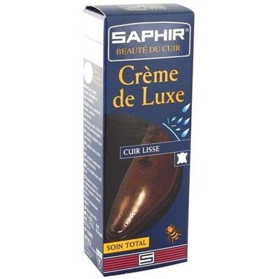 Crème pour Chaussures en Cuir Saphir - Nourriture et Imperméabilisation - 50ml Crème pour Chaussures en Cuir Saphir - Nourriture et Imperméabilisation - 50ml