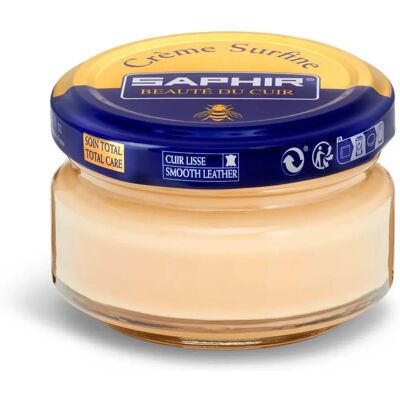 Saphir Beaute du Cuir Crème Surfine Ciré pour Chaussures - 50ml Pot-16 Beige Saphir Beaute du Cuir Crème Surfine Ciré pour Chaussures - 50ml Pot-16 Beige