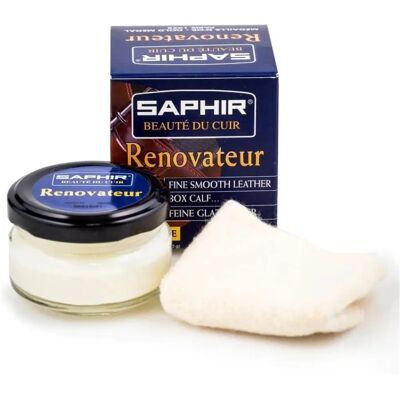 Saphir Cirage pour Chaussures - Renovateur 50ml - Publicité Saphir Cirage pour Chaussures - Renovateur 50ml - Publicité