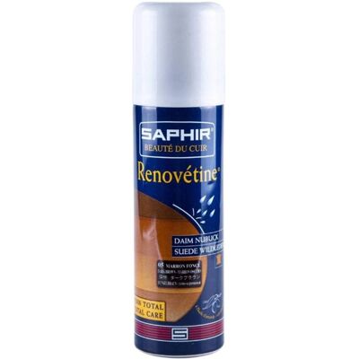 Saphir - Suede Renovator - Bleu saphire 07 - Nubuk - Renovator spray - Publicité Saphir - Suede Renovator - Bleu saphire 07 - Nubuk - Renovator spray - Publicité