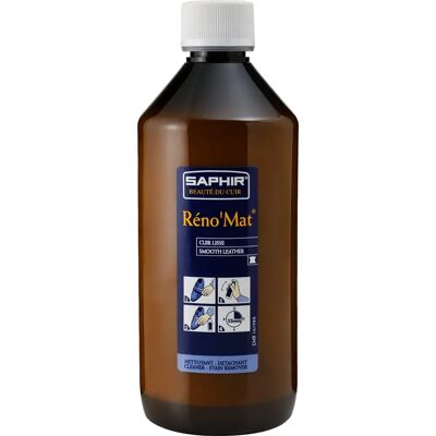 Nettoyant Leather Saphir Renomat 500ml - Nettoyage et Soin du Cuir Nettoyant Leather Saphir Renomat 500ml - Nettoyage et Soin du Cuir