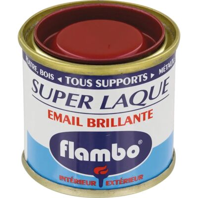 Laque Flambo 50ml rouge vif - AVEL - Publicité Laque Flambo 50ml rouge vif - AVEL - Publicité