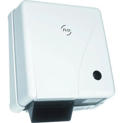JVD Sèche-cheveux Moderne - Résistant au vandalisme, 2100W, IP23 - Publicité JVD Sèche-cheveux Moderne - Résistant au vandalisme, 2100W, IP23 - Publicité