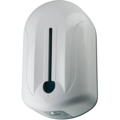 Distributeur automatique de savon JVD - Blanc - 1100 ml - Sans contact - Hygiène - Publicité Distributeur automatique de savon JVD - Blanc - 1100 ml - Sans contact - Hygiène - Publicité