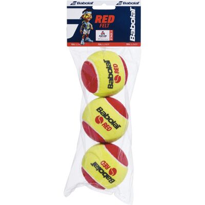 Babolat Red Felt Tennispallot - 3 kpl Babolat Red Felt Tennispallot - 3 kpl