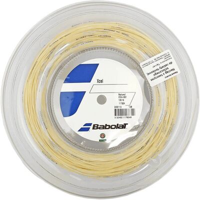 Babolat Xcel 200 M Tennisschnur Beige - Tennis String Babolat Xcel 200 M Tennisschnur Beige - Tennis String