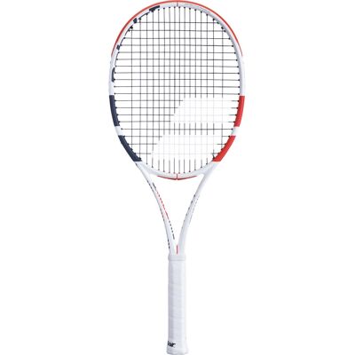 Racchetta da Tennis Babolat Pure Strike 16/19 - Bianco, Rosso - Sconnessa Racchetta da Tennis Babolat Pure Strike 16/19 - Bianco, Rosso - Sconnessa