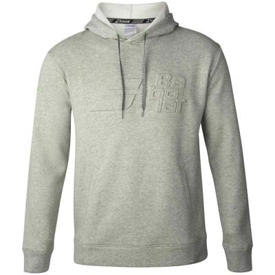 Bluza sportowa unisex Babolat 128cm - Melange szary Bluza sportowa unisex Babolat 128cm - Melange szary