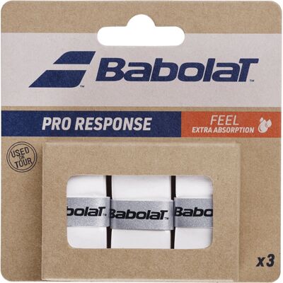 Babolat Pro Response X3 Overgrip - Alb - Accesorii tenis Babolat Pro Response X3 Overgrip - Alb - Accesorii tenis