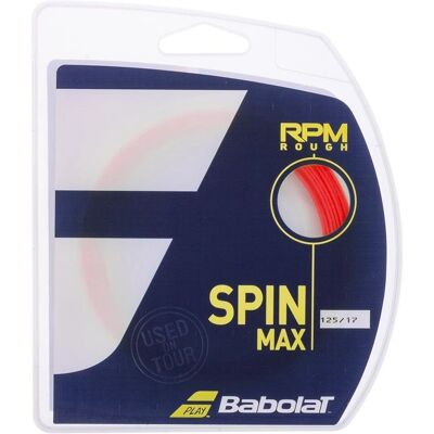 Babolat RPM Rough Röd - Tennissnöre - Högt Spin Babolat RPM Rough Röd - Tennissnöre - Högt Spin
