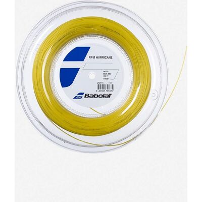 String da tennis Babolat RPM Hurricane - Giallo, 1.25mm String da tennis Babolat RPM Hurricane - Giallo, 1.25mm
