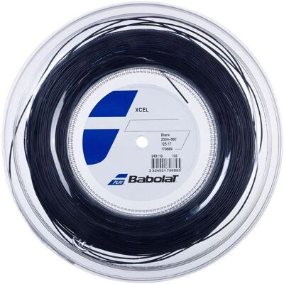 String da tennis Babolat Xcel 200m - Unisex - Nero - 1.30mm String da tennis Babolat Xcel 200m - Unisex - Nero - 1.30mm