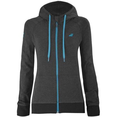 Babolat Model - Damska Bluza z Kapturem - Czarna - Bluza Sportowa - Bluza do Tenisa - Bluza do Ćwiczeń - Odzież Damska - Odzież Sportowa Babolat Model - Damska Bluza z Kapturem - Czarna - Bluza Sportowa - Bluza do Tenisa - Bluza do Ćwiczeń - Odzież Damska - Odzież Sportowa