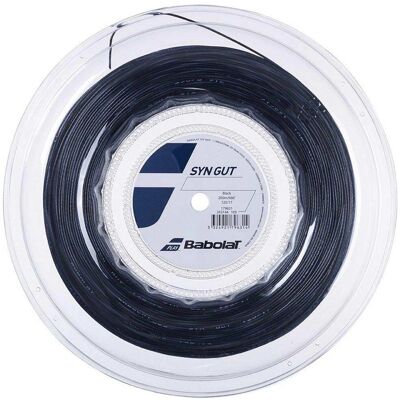 String da Tennis Babolat Syn Gut 200 M - Nero - String da Tennis String da Tennis Babolat Syn Gut 200 M - Nero - String da Tennis