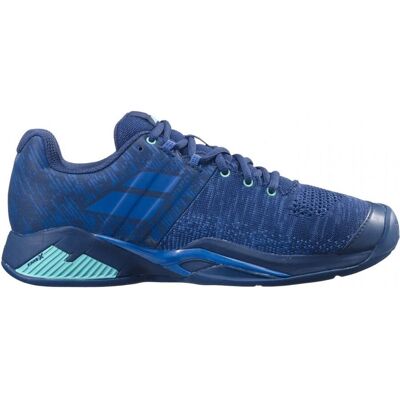 Buty do tenisa Babolat Propulse Blast Clay - Niebieski / Ciemnoniebieski / Viridian Green - Buty do tenisa Buty do tenisa Babolat Propulse Blast Clay - Niebieski / Ciemnoniebieski / Viridian Green - Buty do tenisa