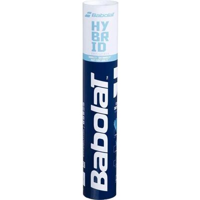 Babolat Hybrid Badminton Fjädrar - 12 Stycken - Vit - Badminton Fjädrar Babolat Hybrid Badminton Fjädrar - 12 Stycken - Vit - Badminton Fjädrar