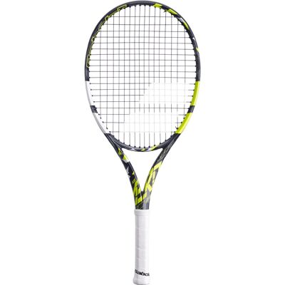 Babolat - Pure Aero Junior 26 - Harmaa/Keltainen/Valkoinen - Tennispyörä Babolat - Pure Aero Junior 26 - Harmaa/Keltainen/Valkoinen - Tennispyörä