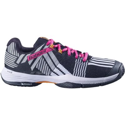 Zapatos de Padel Babolat Sensa para Mujer - Negro Zapatos de Padel Babolat Sensa para Mujer - Negro