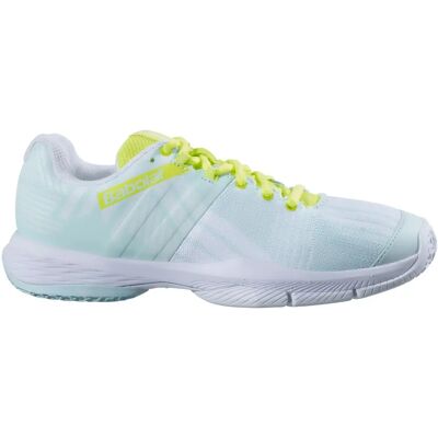 Buty do tenisa Babolat Sensa dla kobiet - niebieskie Buty do tenisa Babolat Sensa dla kobiet - niebieskie