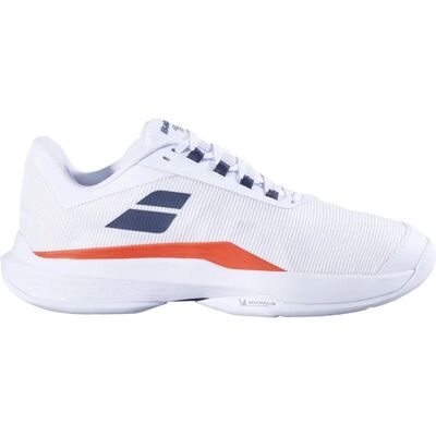 Buty do tenisa Babolat Jet Tere 2 AC - Białe - Lekka, Wygodna, Wytrzymała Buty do tenisa Babolat Jet Tere 2 AC - Białe - Lekka, Wygodna, Wytrzymała