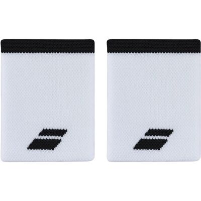 Babolat Logo Jumbo Bandeau de Poignet - Blanc Accessoire Sportif - Publicité Babolat Logo Jumbo Bandeau de Poignet - Blanc Accessoire Sportif - Publicité