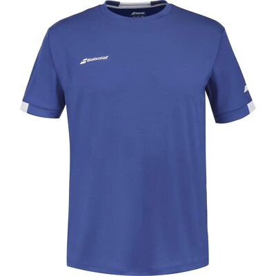 Babolat Sodalite Blue Tennis T-shirt - Men's Play Crew Neck Babolat Sodalite Blue Tennis T-shirt - Men's Play Crew Neck