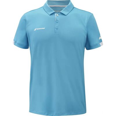 Babolat Play Polo dla mężczyzn - cyjanowy S - Koszulka tenisowa Babolat Play Polo dla mężczyzn - cyjanowy S - Koszulka tenisowa