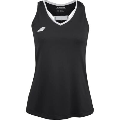Babolat Play Tank Top Schwarz - Tennisshirt ohne Ärmel für Frauen Babolat Play Tank Top Schwarz - Tennisshirt ohne Ärmel für Frauen
