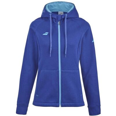 Babolat Exercise Hood - Damska bluza do tenisa z pełnym zamkiem Kobieta Babolat Exercise Hood - Damska bluza do tenisa z pełnym zamkiem Kobieta