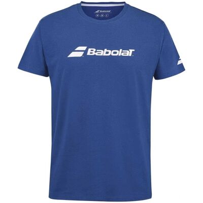 Babolat - Exercise Short Sleeve T-shirt - Niebieski - T-shirt Babolat - Exercise Short Sleeve T-shirt - Niebieski - T-shirt
