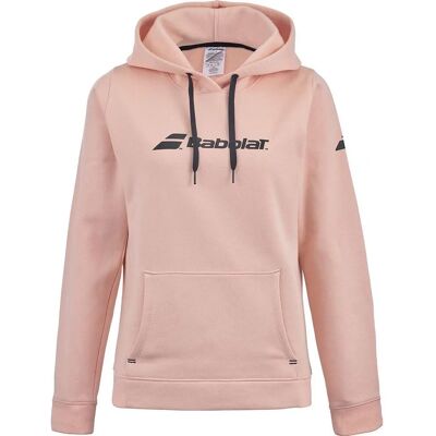 Babolat Exercise Hood Sweat Boys - Rosa - Felpa con cappuccio Babolat Exercise Hood Sweat Boys - Rosa - Felpa con cappuccio