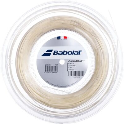 Cuerda de tenis Babolat Addixion+ 200m - Cuerda de tenis Cuerda de tenis Babolat Addixion+ 200m - Cuerda de tenis