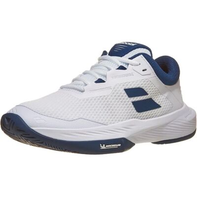 Babolat SFX 4 - Chaussures de tennis pour hommes - Blanc - Publicité Babolat SFX 4 - Chaussures de tennis pour hommes - Blanc - Publicité