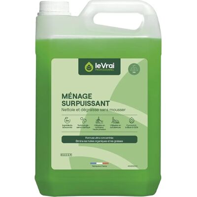 Le Vrai Professionnel - Parfum Pin des Landes - Nettoyant Puissant 5L - Détergent - Publicité Le Vrai Professionnel - Parfum Pin des Landes - Nettoyant Puissant 5L - Détergent - Publicité