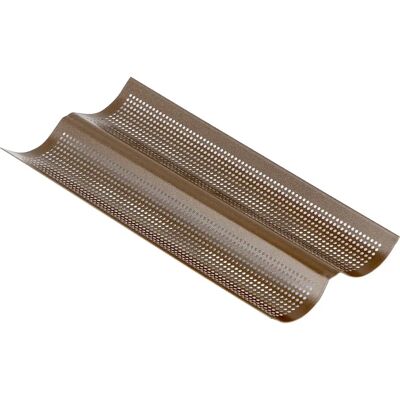 Gobel - Teglia 38cm Marrone - Perforata, Antiaderente Gobel - Teglia 38cm Marrone - Perforata, Antiaderente