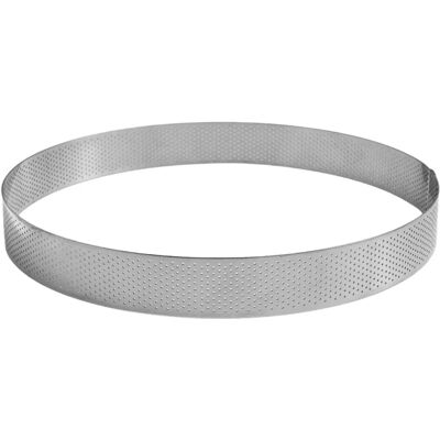 Gobel - Cercle à Tart Perforé Inox 220x35 - 220 mm - Anillo para tartas Gobel - Cercle à Tart Perforé Inox 220x35 - 220 mm - Anillo para tartas