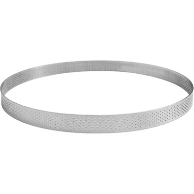 Gobel Anillo de Tarta Perforado en Inox - 240 mm - Herramienta de Cocina Gobel Anillo de Tarta Perforado en Inox - 240 mm - Herramienta de Cocina