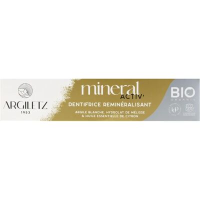 Dentifrice Citron Bio Argiletz - Reminéralisant, Argiles blanche & jaune - Publicité Dentifrice Citron Bio Argiletz - Reminéralisant, Argiles blanche & jaune - Publicité