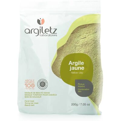 Argile Jaune Argiletz - Purifiante, Apaisante, Peaux Mixtes - Publicité Argile Jaune Argiletz - Purifiante, Apaisante, Peaux Mixtes - Publicité