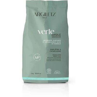 Argiletz Argile Verte 3kg - Argile - Publicité Argiletz Argile Verte 3kg - Argile - Publicité