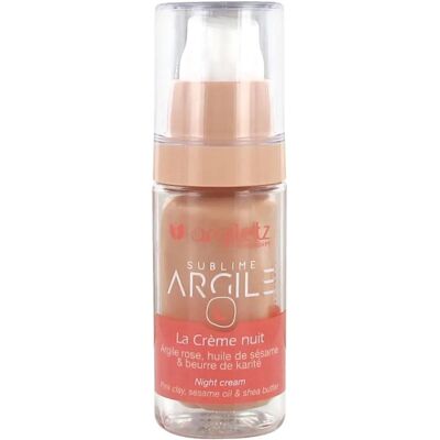 Argiletz Crème de Nuit à l’Argile Rose - Soins Visage - Publicité Argiletz Crème de Nuit à l’Argile Rose - Soins Visage - Publicité