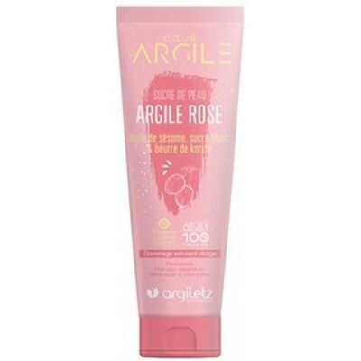 Argiletz Gommage Visage Argile Rose - 100ml - Publicité Argiletz Gommage Visage Argile Rose - 100ml - Publicité