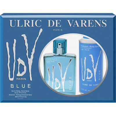 Ulric de Varens UDV Blue Herren Parfümset - Duft & Deodorant Ulric de Varens UDV Blue Herren Parfümset - Duft & Deodorant