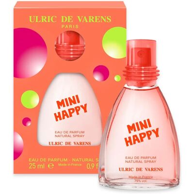 Ulric de Varens Mini Happy - 25ml - Oriental, Frutal, Romántico - Eau de Parfum Ulric de Varens Mini Happy - 25ml - Oriental, Frutal, Romántico - Eau de Parfum