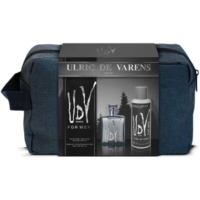 Coffret Homme ULRIC DE VARENS - Eau de Parfum, Déodorant, Sac Coffret Homme ULRIC DE VARENS - Eau de Parfum, Déodorant, Sac