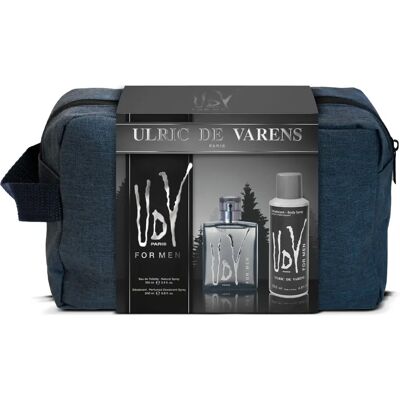 Coffret Parfum Ulric De Varens pour Hommes - 60ml EDT + 200ml Deo Coffret Parfum Ulric De Varens pour Hommes - 60ml EDT + 200ml Deo